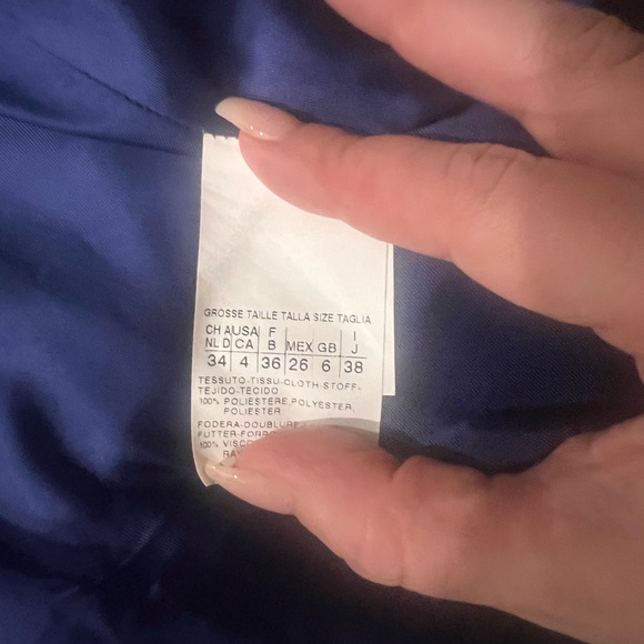 MaxMara Blue rain jacket - Picture 6 of 6